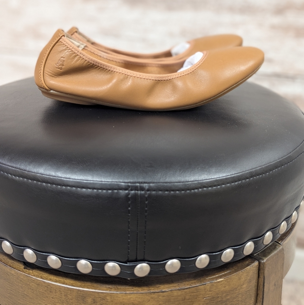 Hush Puppies Leather Ballet Flats